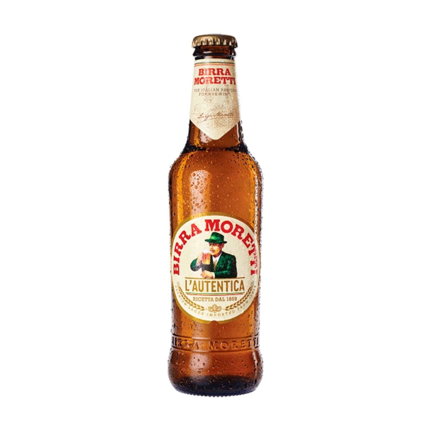 Chocolate BIRRA MORETTI "L'AUTENTICA 0,33 L- PREMIUM LAGER 4,6% VOL." 0,33L  zzgl.Pfand