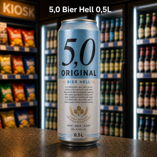 5,0 Original Hell 0,5L