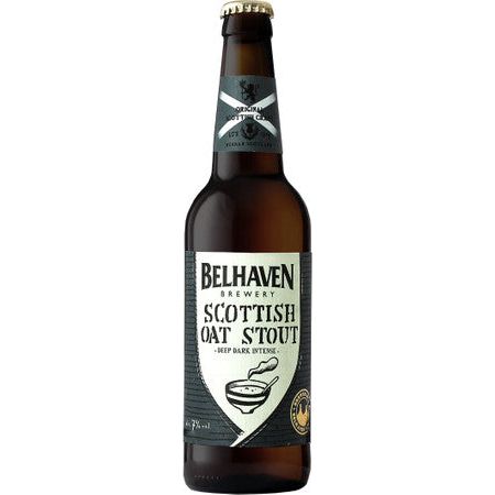 Light Gray Belhaven Scottish Oat Stout 0,33L  zzgl.Pfand 7% Vol.