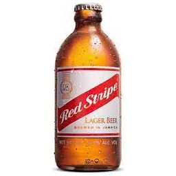 Light Gray Red Stripe Beer 330ml  zzgl. Pfand 4.7% Vol.