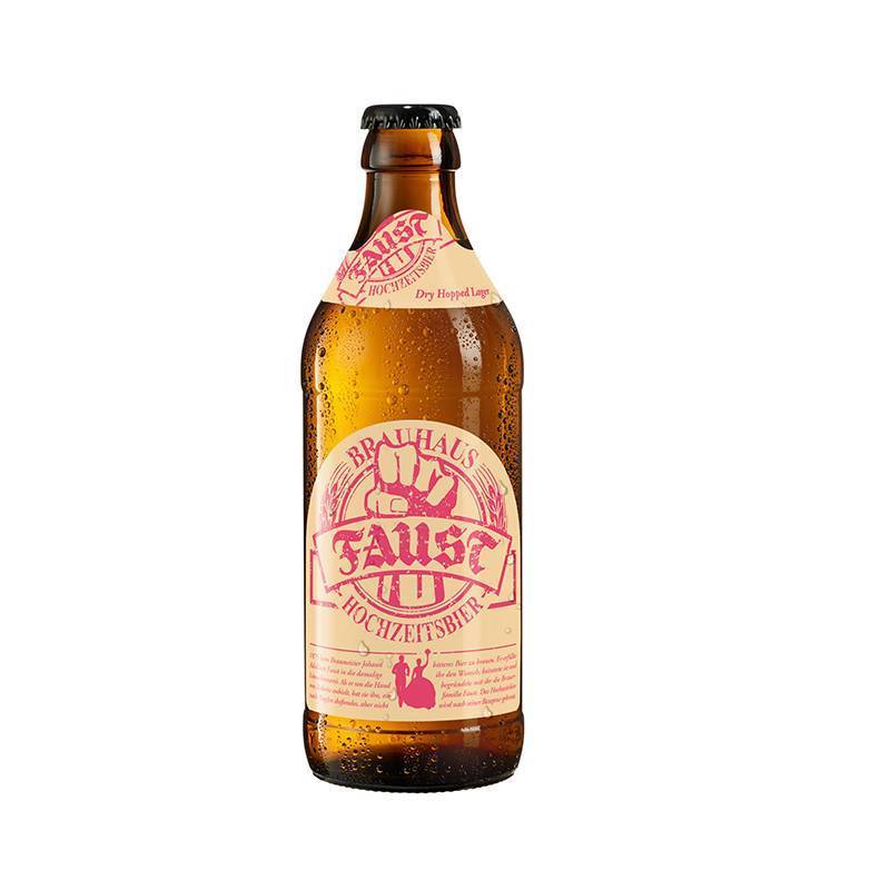 Tan Brauhaus Faust - Faust Hochzeitsbier 0,33L zzgl. Pfand 5.4% Vol.