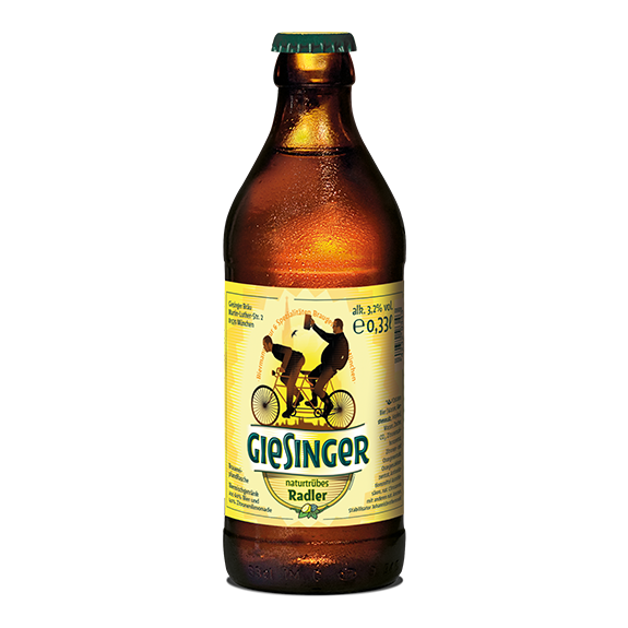 GIESINGER BIERMANUFAKTUR - RADLER NATURTRÜB 0,33L zzgl. Pfand 2,7% Vol.