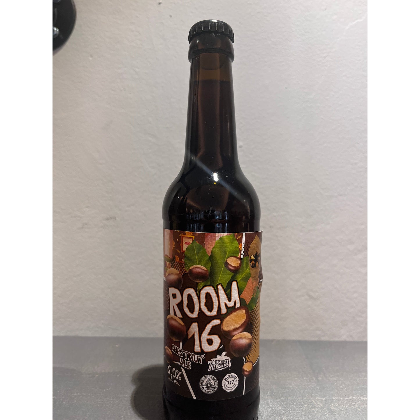 Freigeist Bierkultur - Room 16 Chestnut Ale 0,33L zzgl. Pfand 6.0%