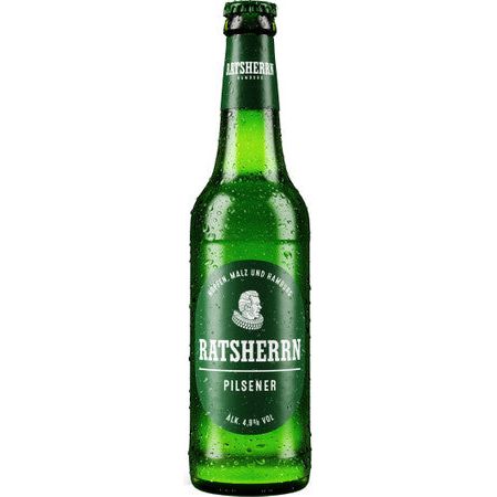 Dark Green Ratsherrn Pilsener 0,33L zzgl. Pfand 4.9% Vol.