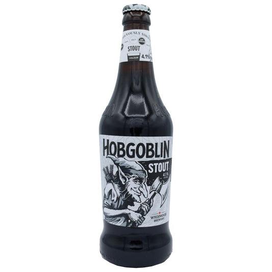 Light Gray Wychwood Brewery Hobgoblin Stout 0,5L zzgl. Pfand 4.1% Vol.