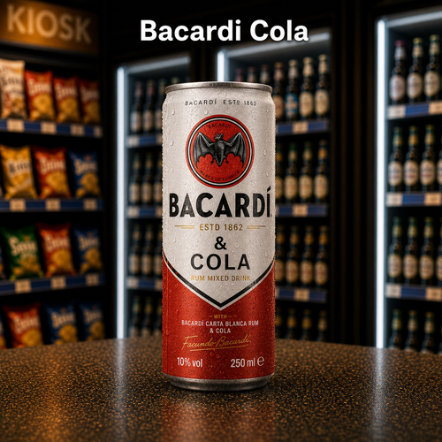Bacardi & Cola Dose 0,33L
