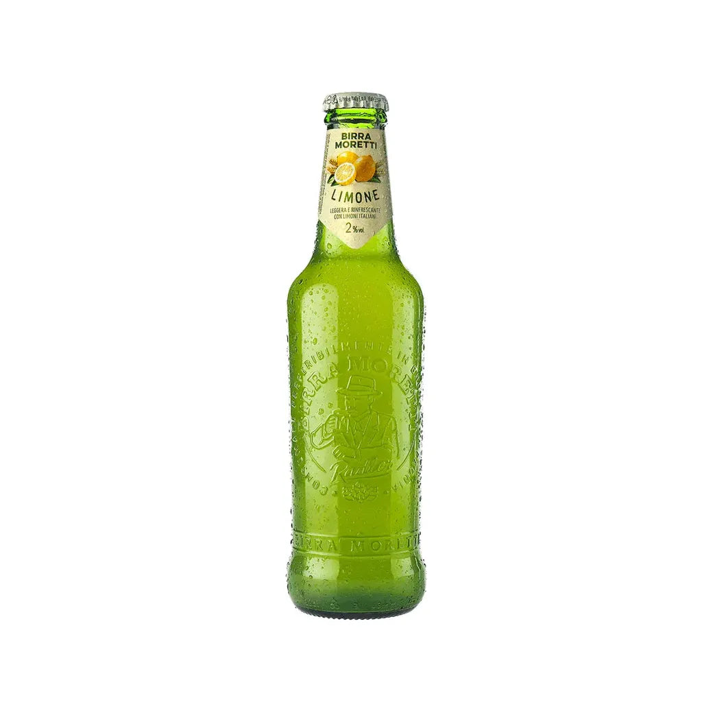 Yellow Green BIRRA MORETTI "LIMONE "0,3L  1,3 % VOL.  zzgl.Pfand