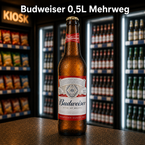 Budweiser 0,5L Mehrweg