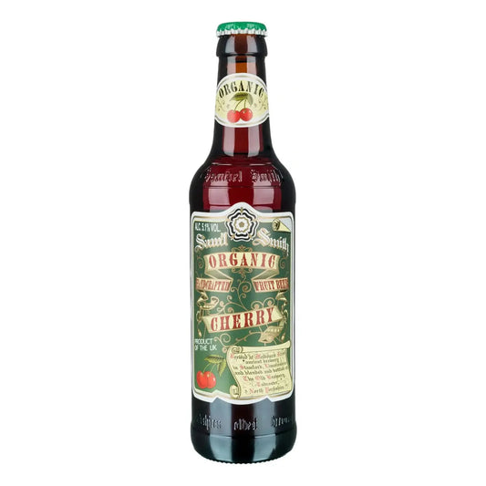 Gray SAMUEL SMITH`S ORGANIC CHERRY KIRSCHBIER  5,1% VOL 0,33L zzgl.Pfand