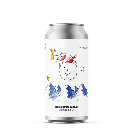 White Smoke Colorful Waldi (Double IPA) 0,5L  zzgl. Pfand 8.0% Vol.