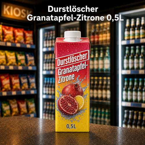 Durstlöscher Granatapfel-Zitrone 0,5L