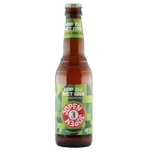 Dark Sea Green Jopen Hop Zij Met Ons Glutenfrei 0,33l  zzgl. Pfand 6.0% Vol.