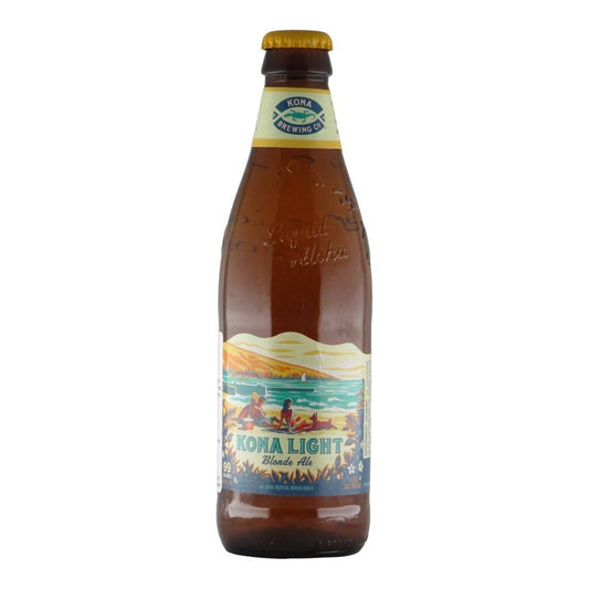 Dark Olive Green Kona "Light Blond Ale with Tropical Mango 4,2%"  0,355l  zzgl. Pfand