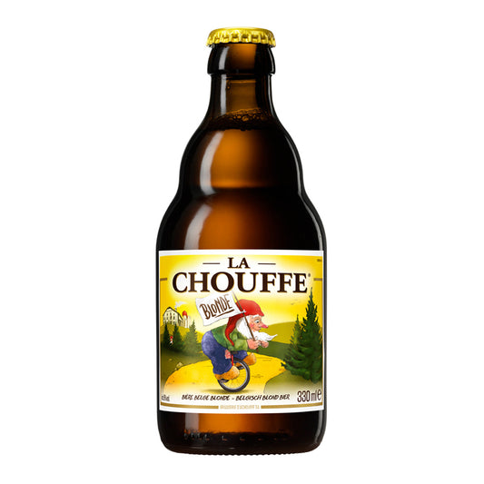 Light Goldenrod LA CHOUFFE - Blonde 0,33L  zzgl. Pfand 8.0% Vol.