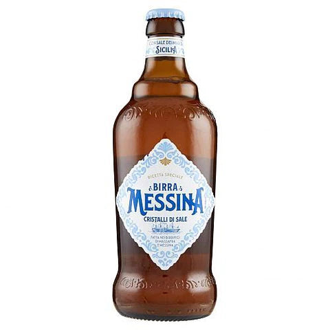 Light Gray BIRRA MESSINA "CRISTALLI DI SALE  5% VOL." 0,33L  zzgl.Pfand