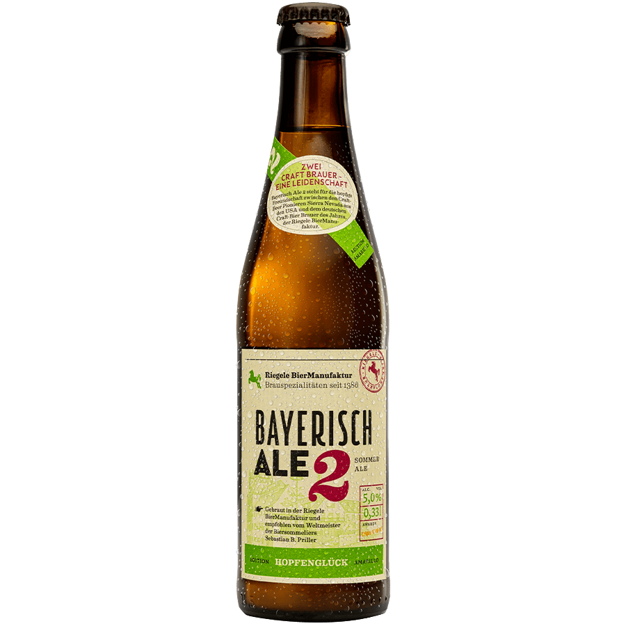 Tan Riegele Brauerei - Bayerisch Ale 2 0,33L zzgl. Pfand 5.0% Vol.