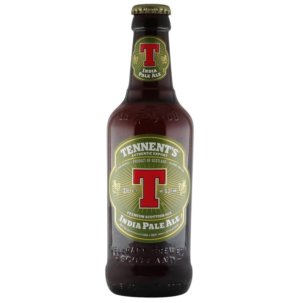 Dark Slate Gray Tennent's India Pale Ale 0,33l  zzgl. Pfand 6.2% Vol.