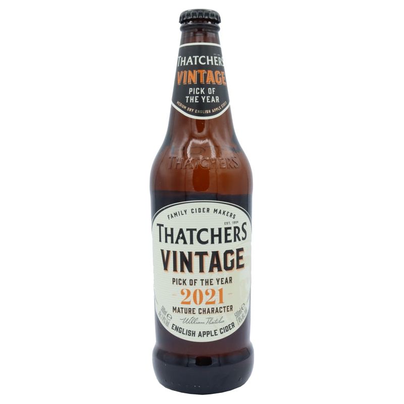 Dark Slate Gray Thatcher’s – Vintage – Pick of the Year 2021  0,5l Ohne Pfand 7.4% Vol.