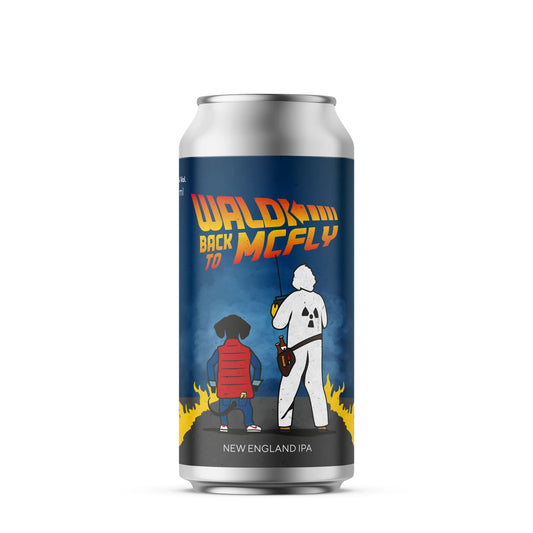 Dark Slate Gray Waldi back to McFly (New England IPA) 0,5L zzgl. Pfand 6.9% Vol.